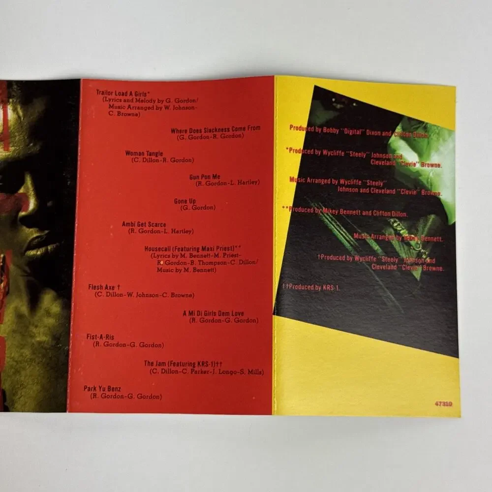 Shabba Ranks As Raw As Ever Cassette (1991, Sony) Jamaican Dancehall Reggae Tape